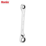Ronix 7 in 1 double box end reversible ratcheting wrench set - RH-2171