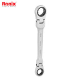 Ronix 7 in 1 flex head double box end ratcheting wrench set - RH2172