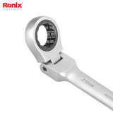 Ronix 7 in 1 flex head double box end ratcheting wrench set - RH2172