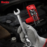 Ronix Flex-Head Double Box-End Ratcheting Wrench Set – 6 Pcs - RH2174