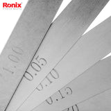 Ronix Feeler Gauges, 20 Blades - RH2698