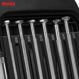 Ronix Steel handle Precision Screwdriver Set (12Pcs) - RH2713