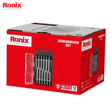 Ronix Steel handle Precision Screwdriver Set (12Pcs) - RH2713