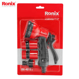 Ronix 8-Pattern soft coated water spray gun  RH-4018