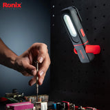 Ronix Magnetic mini pocket work light 350lm - Glory model - RH4226