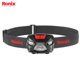 Ronix Rechargeable & Motion sensor headlamp-280lm RH-4287