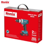 Ronix 20v Cordless impact drill driver 10mm-35N.m - 8620