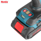 Ronix 20V Brushless impact Wrench 1/2inch-550 Nm - 8655