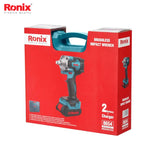 Ronix 20V Brushless impact wrench 1/2 inch-350Nm - 8654