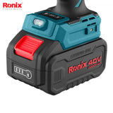 Ronix 40V Brushless Cordless impact wrench kit 1/2 inch 800N m - 8907-40V