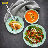 IKEA FÄRGRIK Side plate, light green 21 cm - 803.189.24