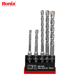 SDS-Plus Rotary Hammer Drill Bit 5Pcs  RH-5586