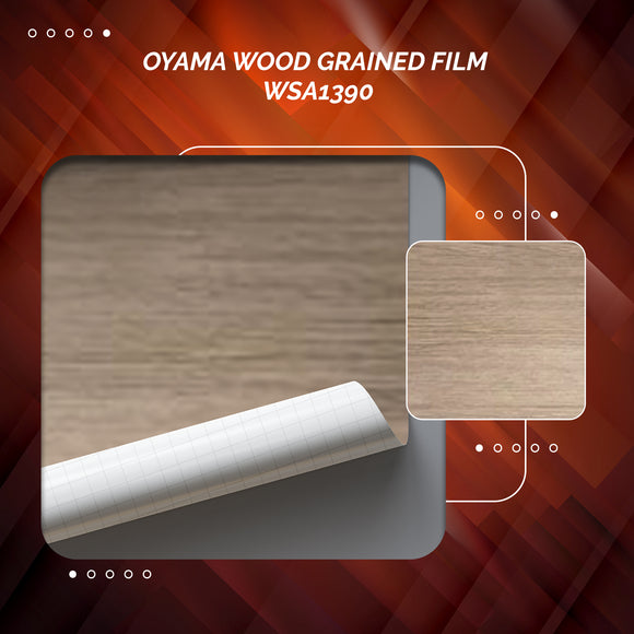 Oyama Wood Grained Sticker WSA1390