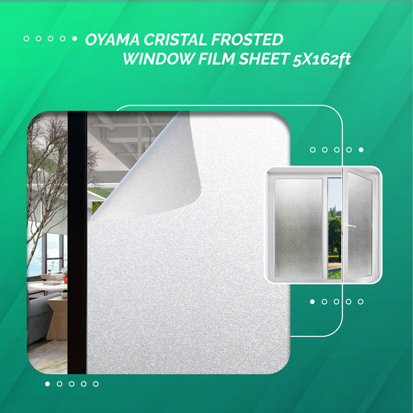 Oyama Forested Sparkle Sticker~WG08100C-White
