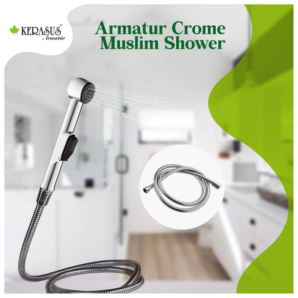 KERASUS Armatur Crome Muslim Shower~406 14 00 00