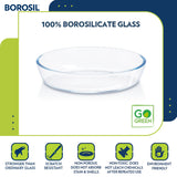 Borosil Round Dish 2 L
