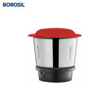 Borosil Aro 4 Jar Mixer Grinder - Red