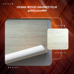 Oyama Wood Grained Sticker WSA3097