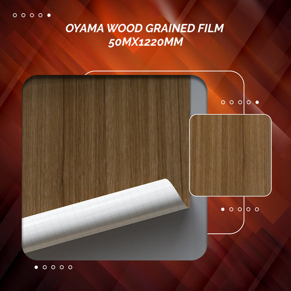 Oyama Wood Grained Sticker WSA1522