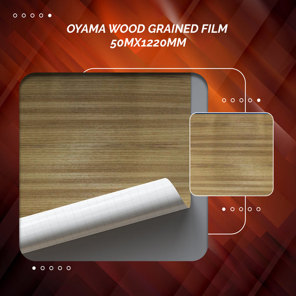Oyama Wood Grained Sticker WSA1320