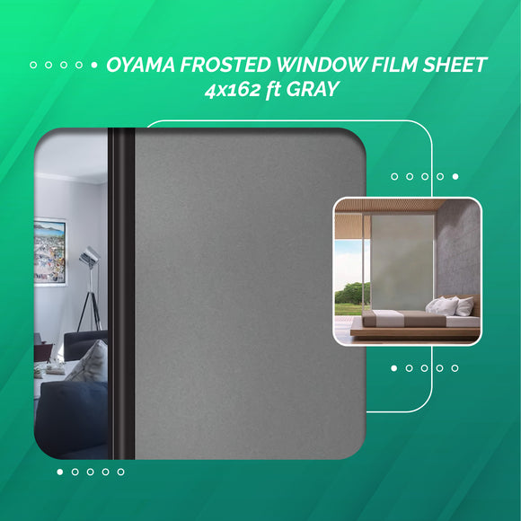 Oyama Frosted Sticker~JO213~Grey