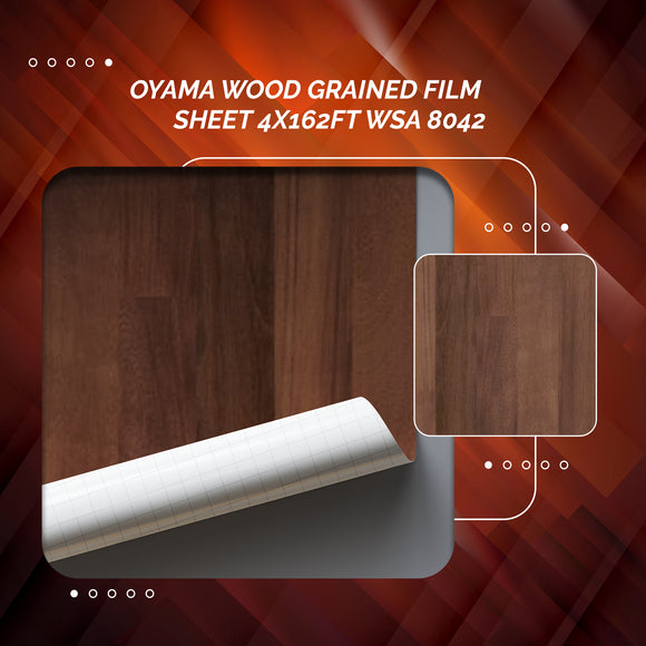 Oyama Wood Grained Sticker WSA8042