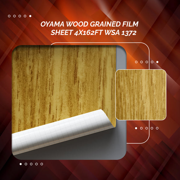 Oyama Wood Grained Sticker WSA1372