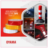 OYAMA HIGH INTENSITY REFLECTIVE WARNING TAPE