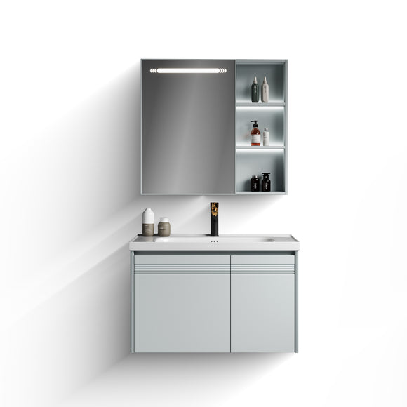 Bathroom Cabinet with Mirror - F170D-60