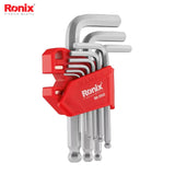 Short Arm Magnetic Hex Key set (9Pcs) - RH-2033