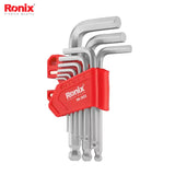 Short Arm Magnetic Hex Key set (9Pcs) - RH-2033