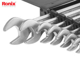 Combination Spanner Set( 8 Pcs) with plastic Rack - RH-2101