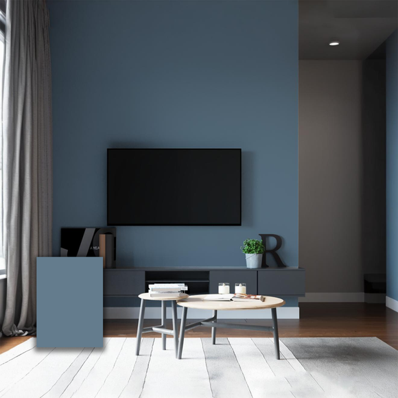 Pvc Wall Paper - RS-128 - Ash Blue