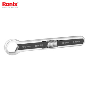 Ronix 2ways Uni-wrench(15-27mm) - RH2451