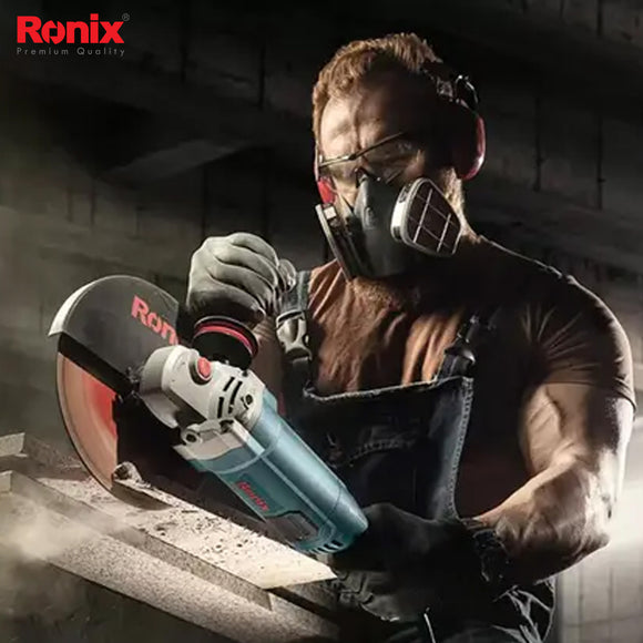 Ronix Angle Grinder 2200W-230mm-6600 RPM - 3260BS
