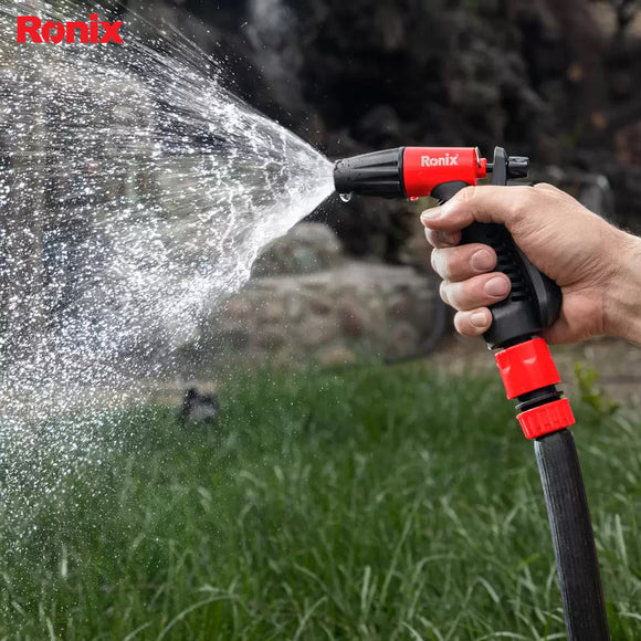 Adjustable soft coated water spray gun RH-4017