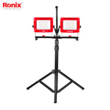 Ronix Double LED Work Light With Tripod Stand 50W - RH-4219