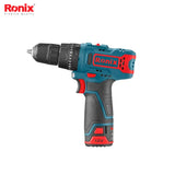 Ronix Cordless Impact Drill Driver Kit, 12V, 28N.M 8101K