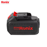Ronix 20V battery 4Ah - 8691