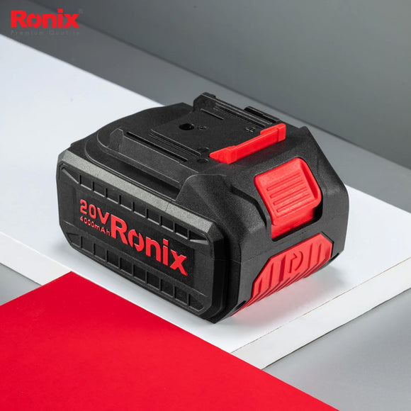 Ronix 20V battery 4Ah - 8691