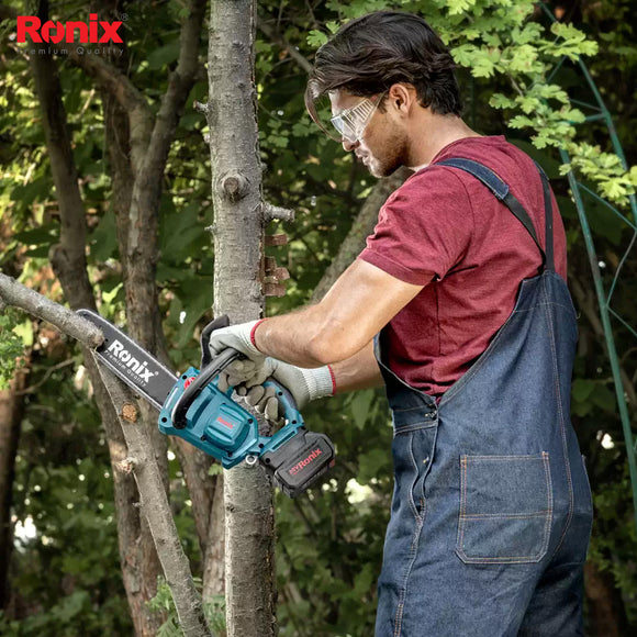Ronix 20V Brushless Cordless Chain Saw 25cm - 8651