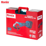 Ronix Cordless 20v brushless angle grinder kit 8657