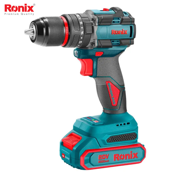 Ronix 20V Brushless cordless impact drill 13m 60N m - 8670