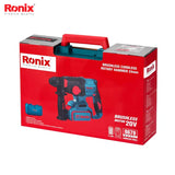 Ronix 20V Brushless Cordless Rotary Hammer 2.5J - 8678