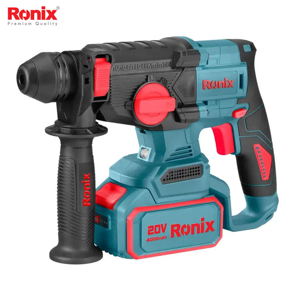 Ronix 20V Brushless Cordless Rotary Hammer 2.5J - 8678