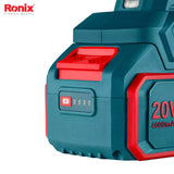 Ronix 20V Brushless Cordless Rotary Hammer 2.5J - 8678