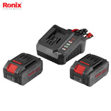 Ronix Cordless Brushless Cordless mini angle grinder kit 125mm - 8901-40V