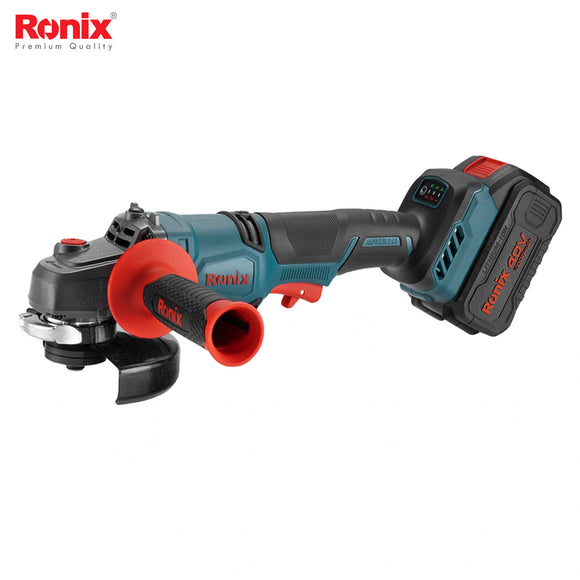 Ronix Cordless Brushless Cordless mini angle grinder kit 125mm - 8901-40V
