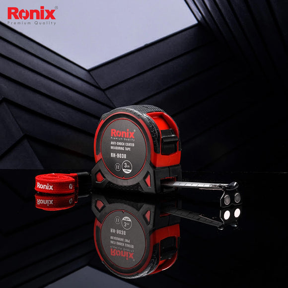 Ronix Anti-Shock Coated Measuring Tape 3 meter - rh9038