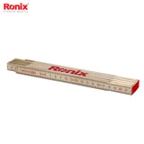Ronix 2M Wooden Folding Ruler - RH9715